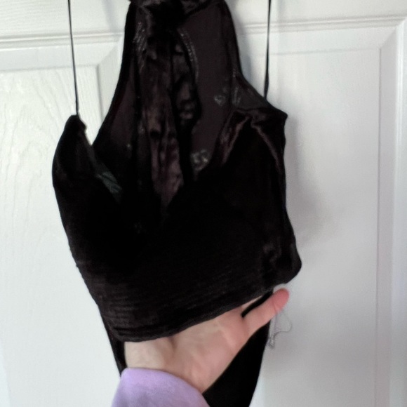 NWT: Free People Arianna Beaded Halter Top - Picture 4 of 8